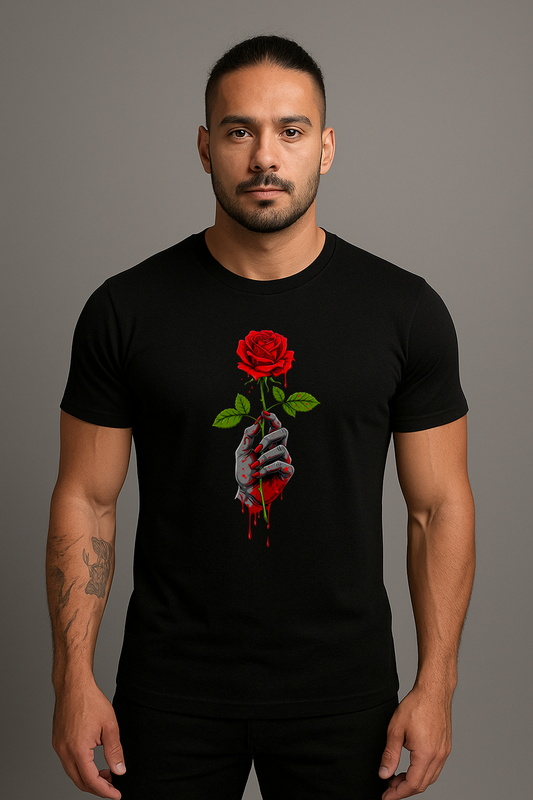 MEDUSAA T-SHIRT "BLOOD ROSE"