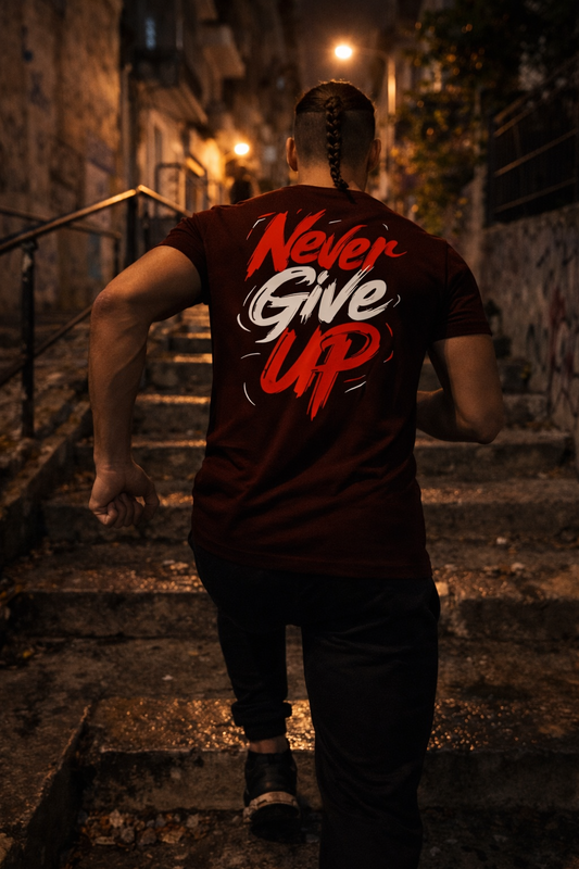 MEDUSAA T-SHIRT "NEVER GIVE UP 2"
