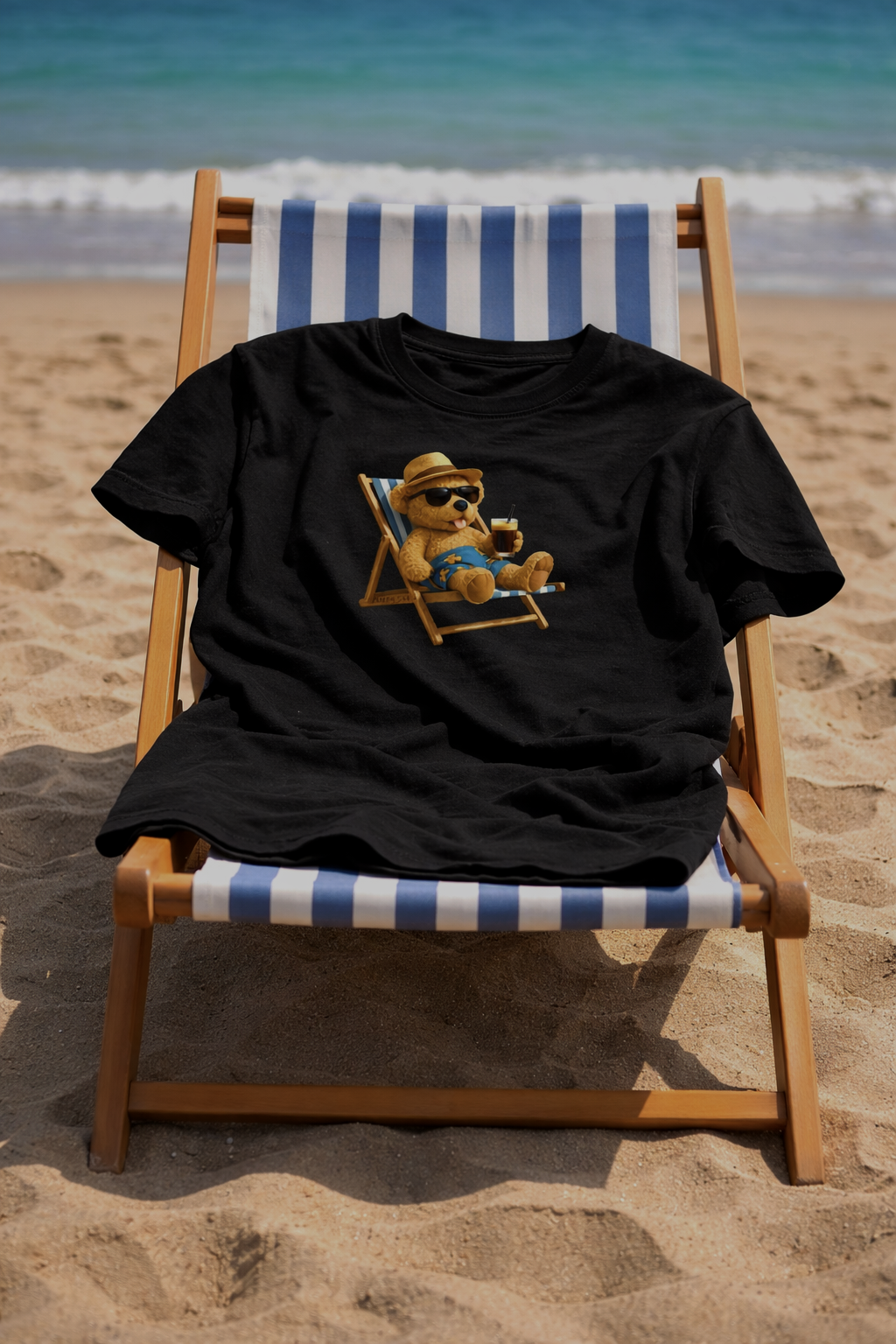 MEDUSAA T-SHIRT "BEAR ESPRESSO"