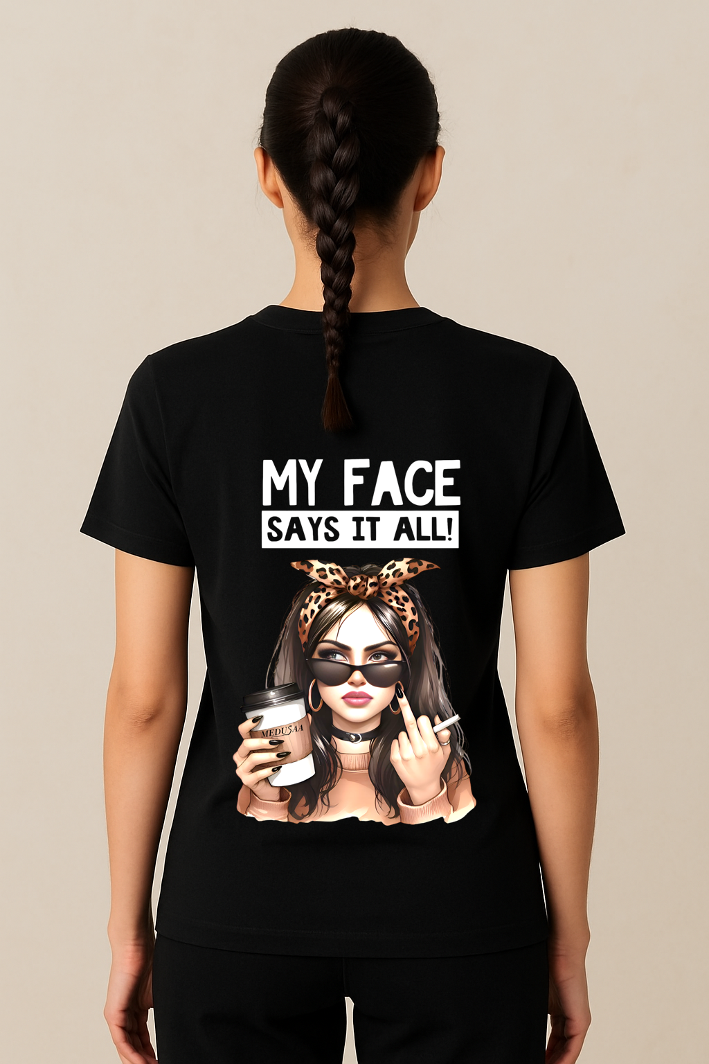 MEDUSAA T-SHIRT "MY FACE"